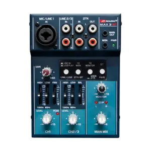Mark mezclador de 2 Canales. Bluetooth®
